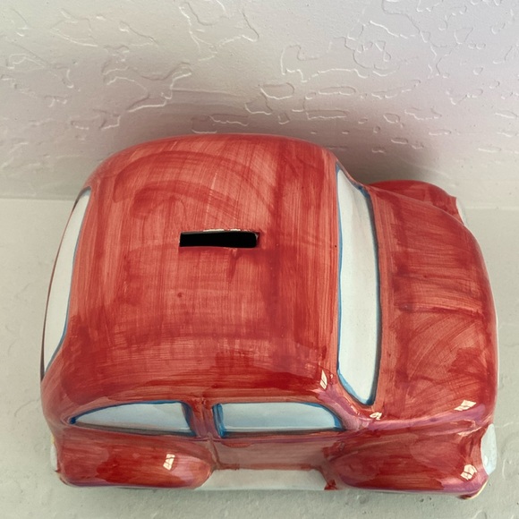 🚘Ceramic Volkswagen VW Bug Coin Bank - Picture 6 of 10